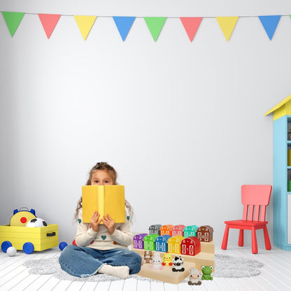 Tier-Zuordnung & Sortierung Lernspielzeug – Bauernhof-Spielset für Kinder