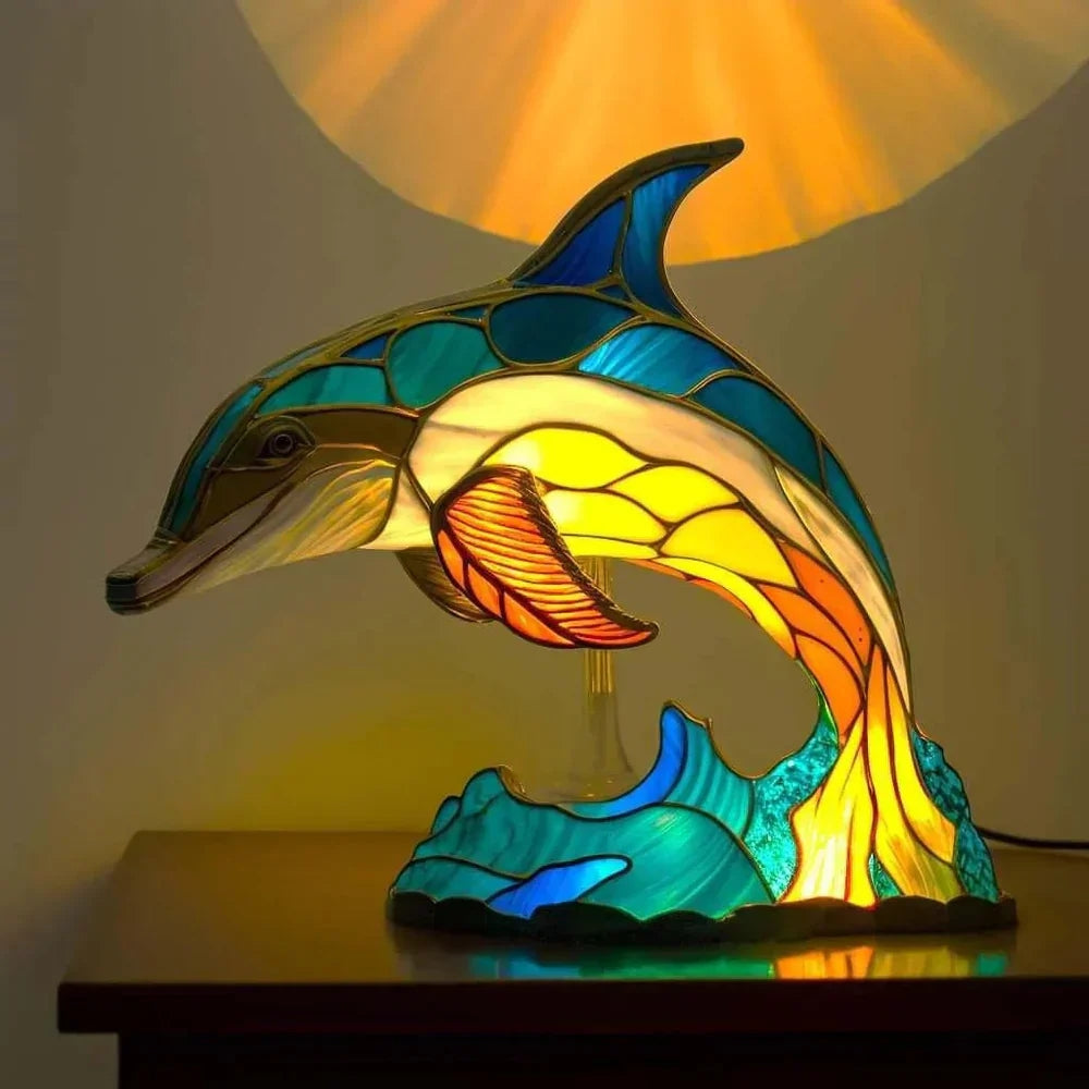 Tischlampe – Buntes Design mit Tiermotiven & Angenehme Beleuchtung