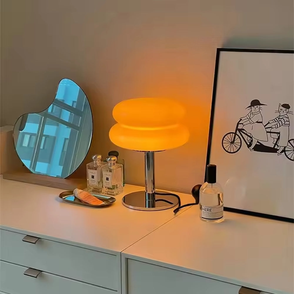 Tischlampe – Pilzform & Angenehme Beleuchtung für Wohnräume
