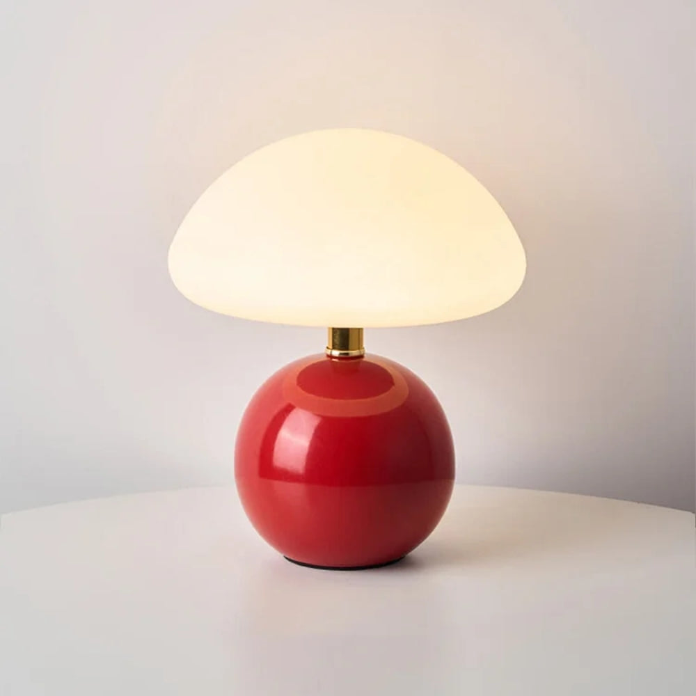 Tischlampe – Pilzform & Sanftes Ambiente Licht