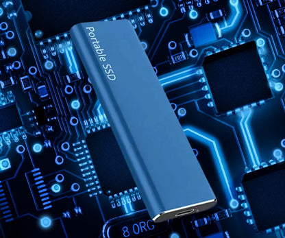 Tragbare 4TB USB-C-Festplatte - Hochgeschwindigkeits-Datenspeicherung für unterwegs