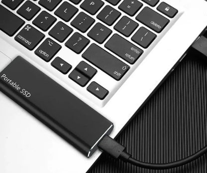 Tragbare 4TB USB-C-Festplatte - Hochgeschwindigkeits-Datenspeicherung für unterwegs