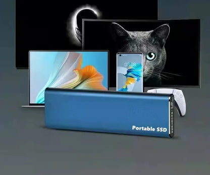 Tragbare 4TB USB-C-Festplatte - Hochgeschwindigkeits-Datenspeicherung für unterwegs