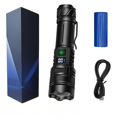 Tragbare LED Taschenlampe – Zoombare Lampe mit Mehrfachmodi