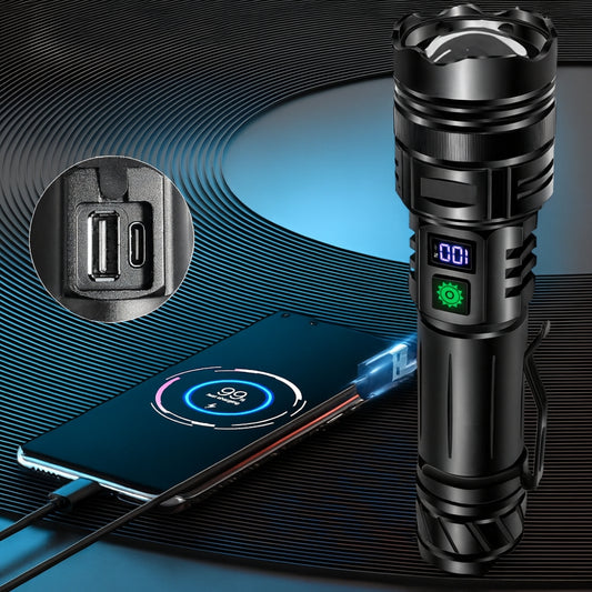 Tragbare LED Taschenlampe – Zoombare Lampe mit Mehrfachmodi