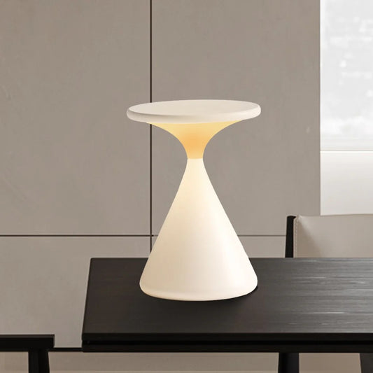Tragbare LED-Tischleuchte - Wiederaufladbares minimalistisches Design