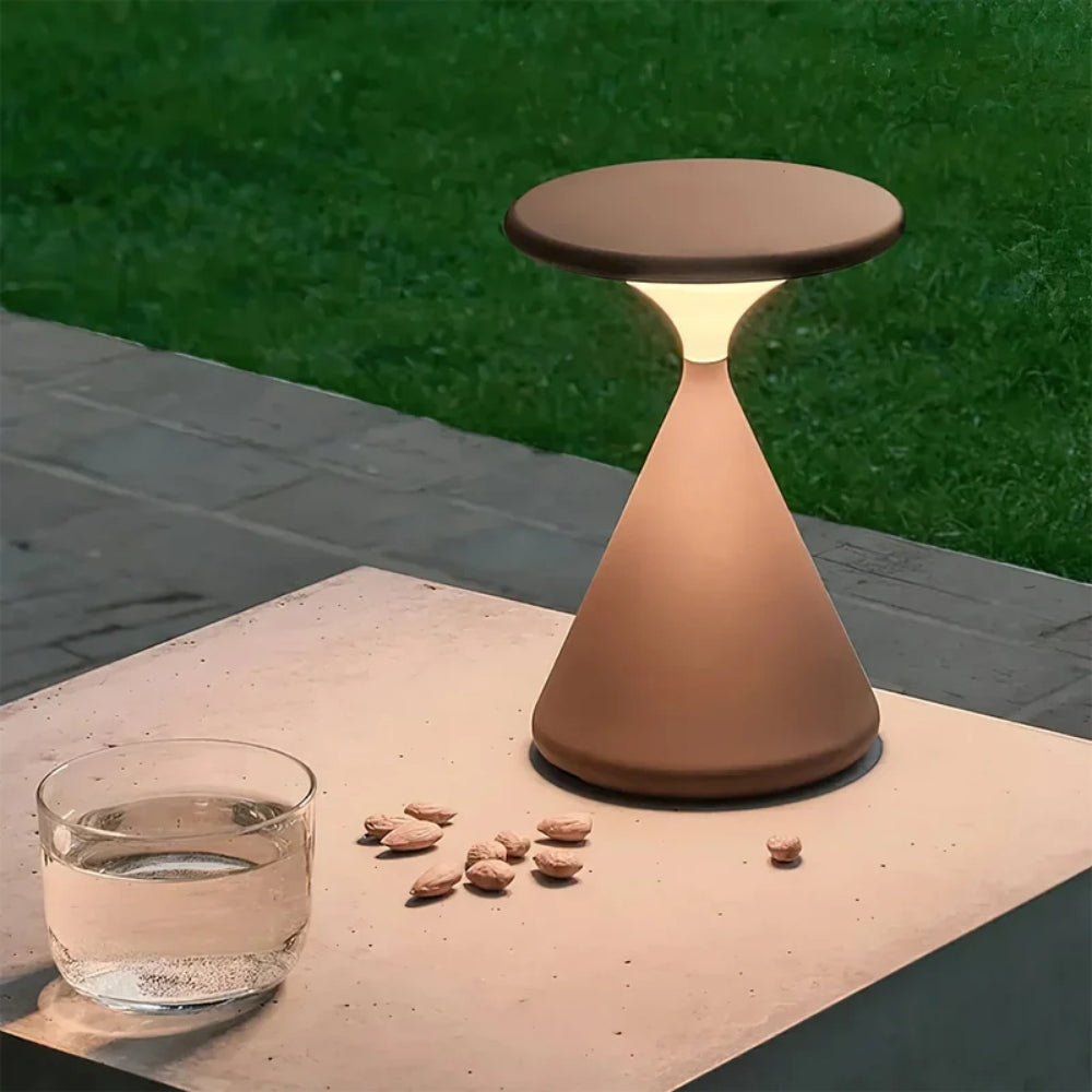 Tragbare LED-Tischleuchte - Wiederaufladbares minimalistisches Design