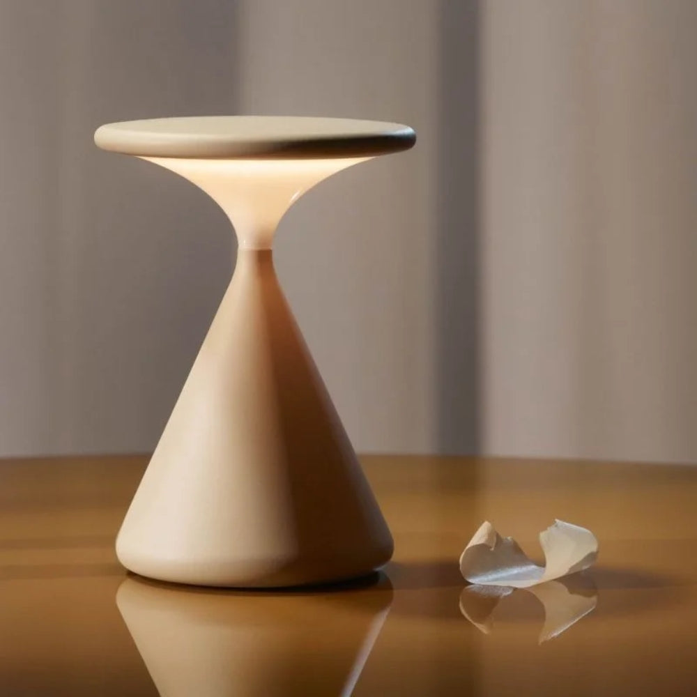 Tragbare LED-Tischleuchte - Wiederaufladbares minimalistisches Design