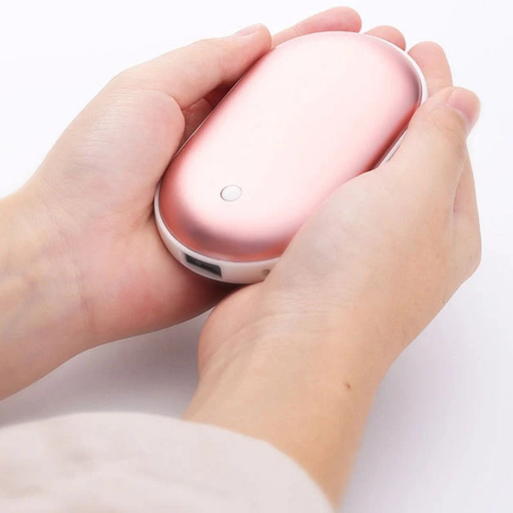 Wiederaufladbarer Handwärmer - 2-in-1-Powerbank mit schneller Heizung