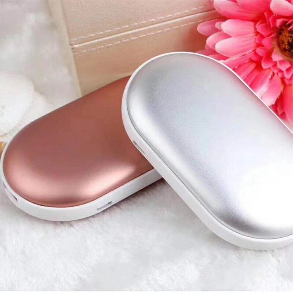Wiederaufladbarer Handwärmer - 2-in-1-Powerbank mit schneller Heizung