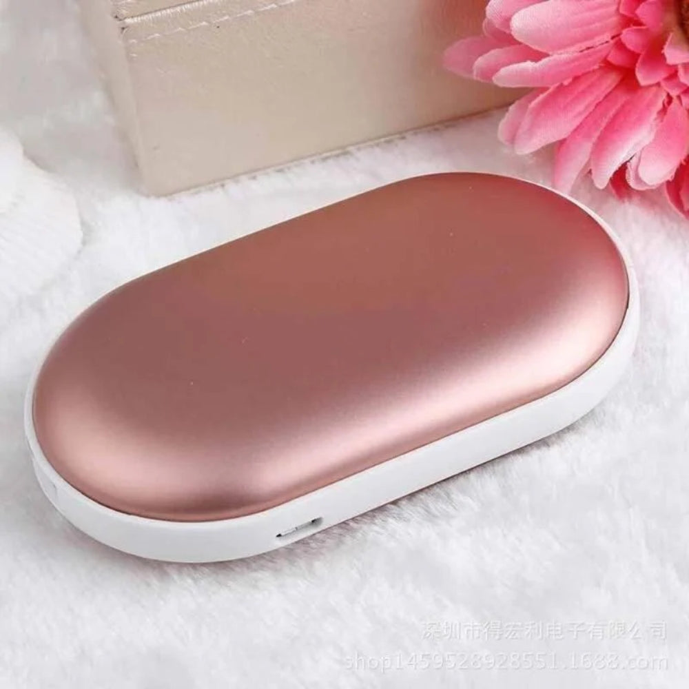 Wiederaufladbarer Handwärmer - 2-in-1-Powerbank mit schneller Heizung