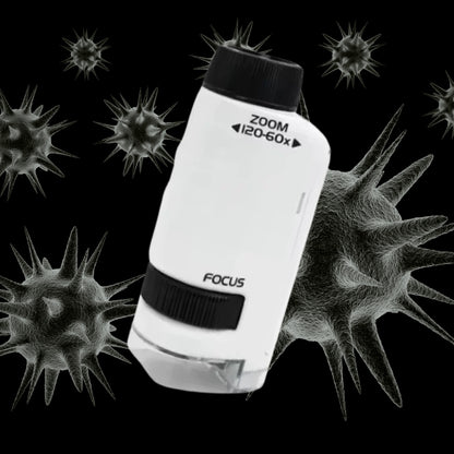 Tragbares Kinder-Mikroskop – Interaktives STEM-Entdeckungswerkzeug für Kinder