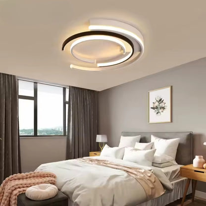 Ultraflache LED-Deckenleuchte - Flache, moderne Einbauleuchte