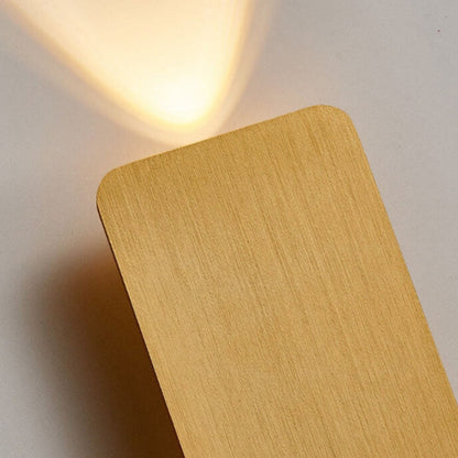 Up-Down-Wandleuchte – Rechteckiges Design mit Doppelstrahl