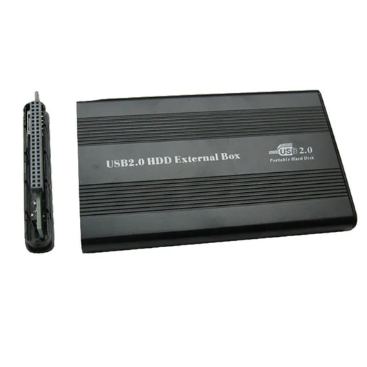 USB 2.0 Festplattengehäuse - 6.35cm externes HDD-Gehäuse mit LED-Anzeige