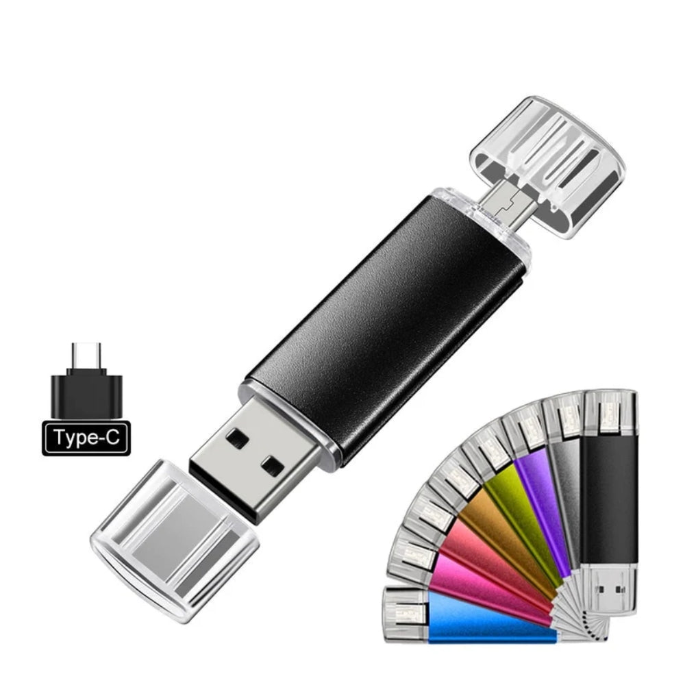 USB-Flash-Laufwerk - OTG Stecker and Spielen Speicher für Handys und Laptops