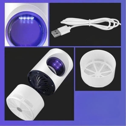 USB-Moskito-Killer-Lampe - Geräuschlose Insektenfalle für Haus und Garten