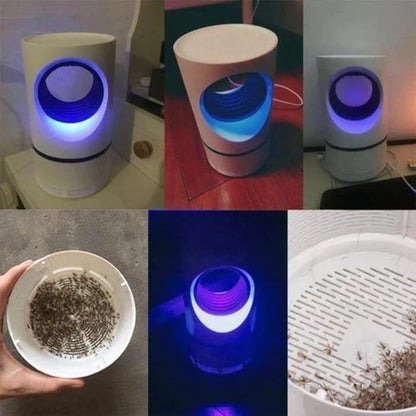 USB-Moskito-Killer-Lampe - Geräuschlose Insektenfalle für Haus und Garten