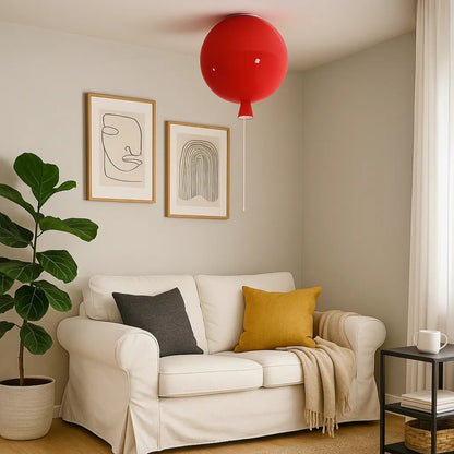 Verspielte Ballon-Deckenleuchte – Warmes LED-Licht für Schlafzimmer
