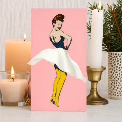 Verspielter Tissue-Spender - lustiger dekorativer Halter für Zuhause oder das Büro