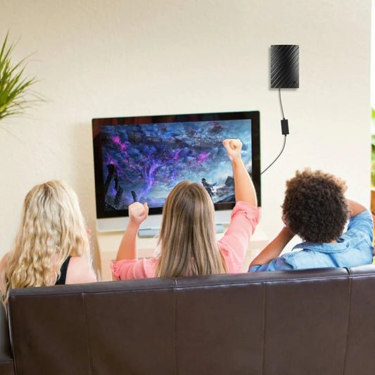 Verstärkte Digital TV Antenne - 956km Bereich Signal Wasserdicht