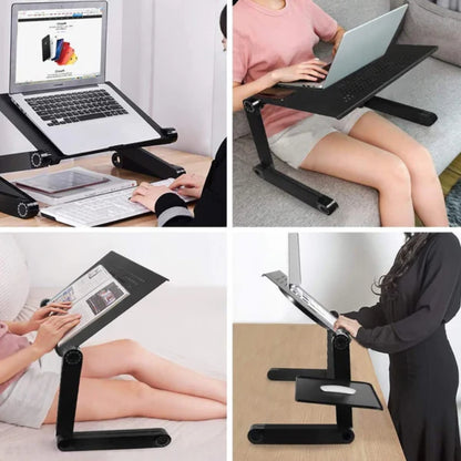 Verstellbarer 360° Laptop-Ständer - Ergonomische Desktop-Unterstützung
