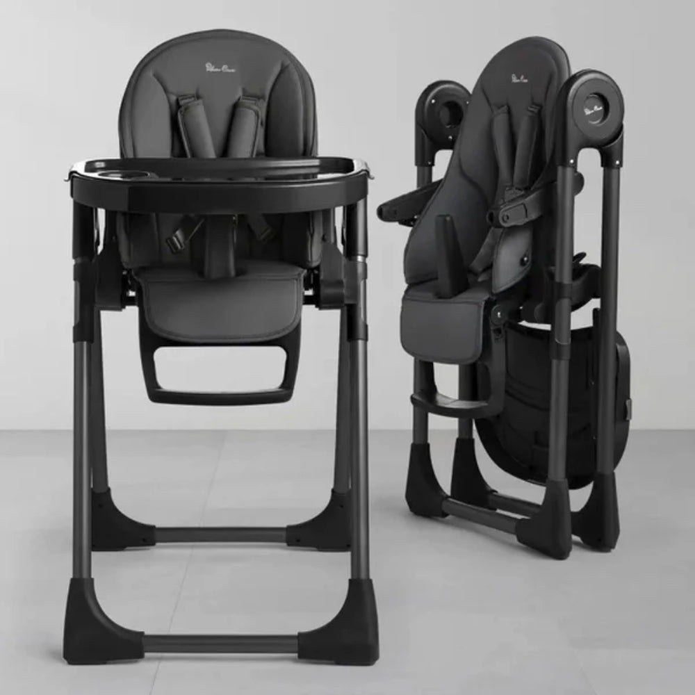 Verstellbarer Baby-Hochstuhl - Liegesitz mit Sicherheitsgurt für Kinder