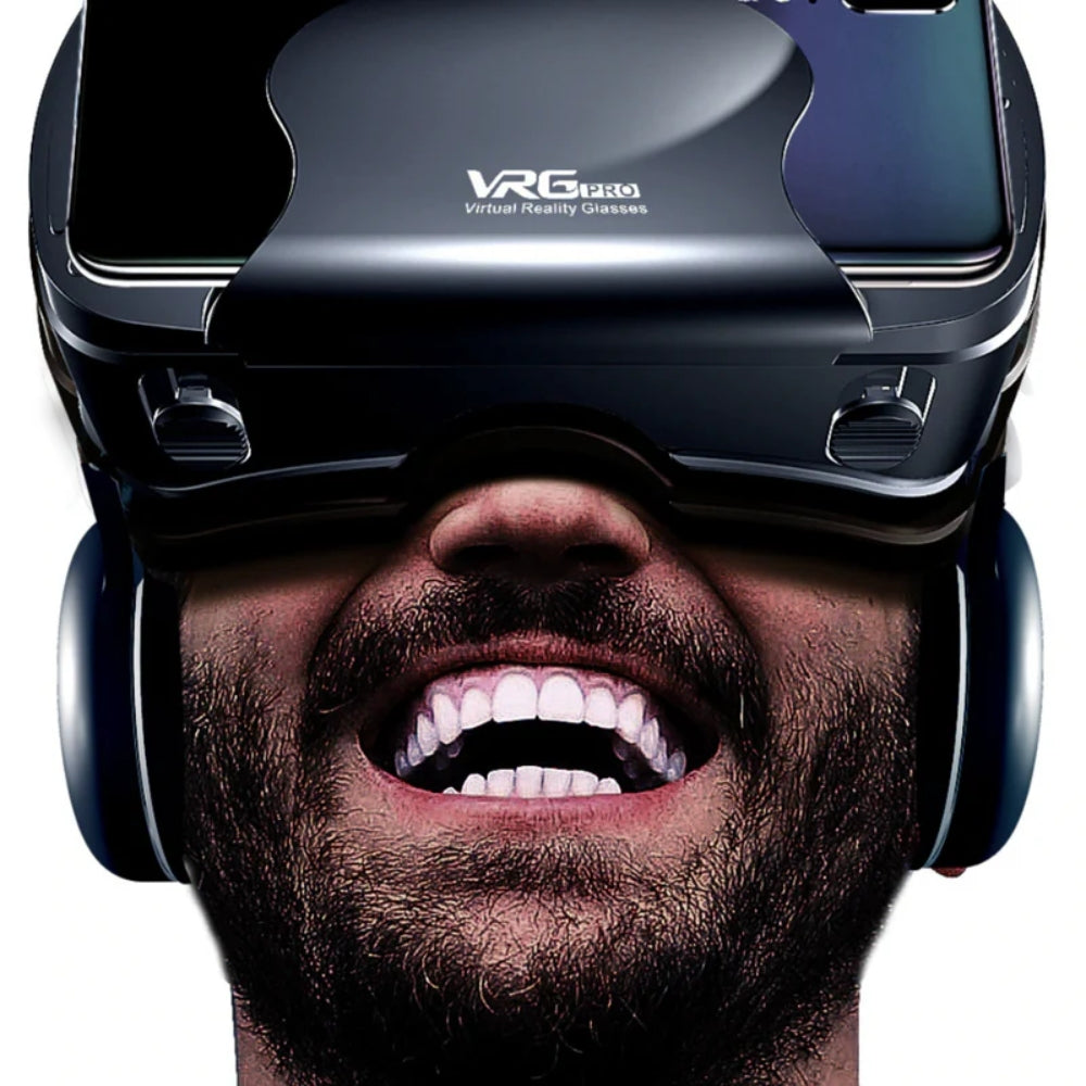 Virtuell-Realität-Brille – 3D-Vollbild-Erlebnis für iOS und Android