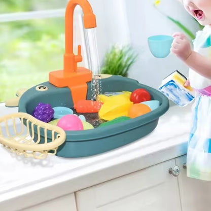 Vorgeben Spielen Spülbecken - Echtes Wasser Lernspielzeug für Kinder