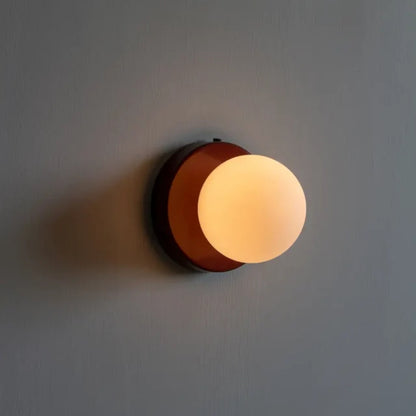 Wandleuchte für Aufbaumontage - Warm Globe Diffusor
