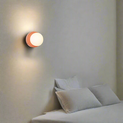 Wandleuchte für Aufbaumontage - Warm Globe Diffusor