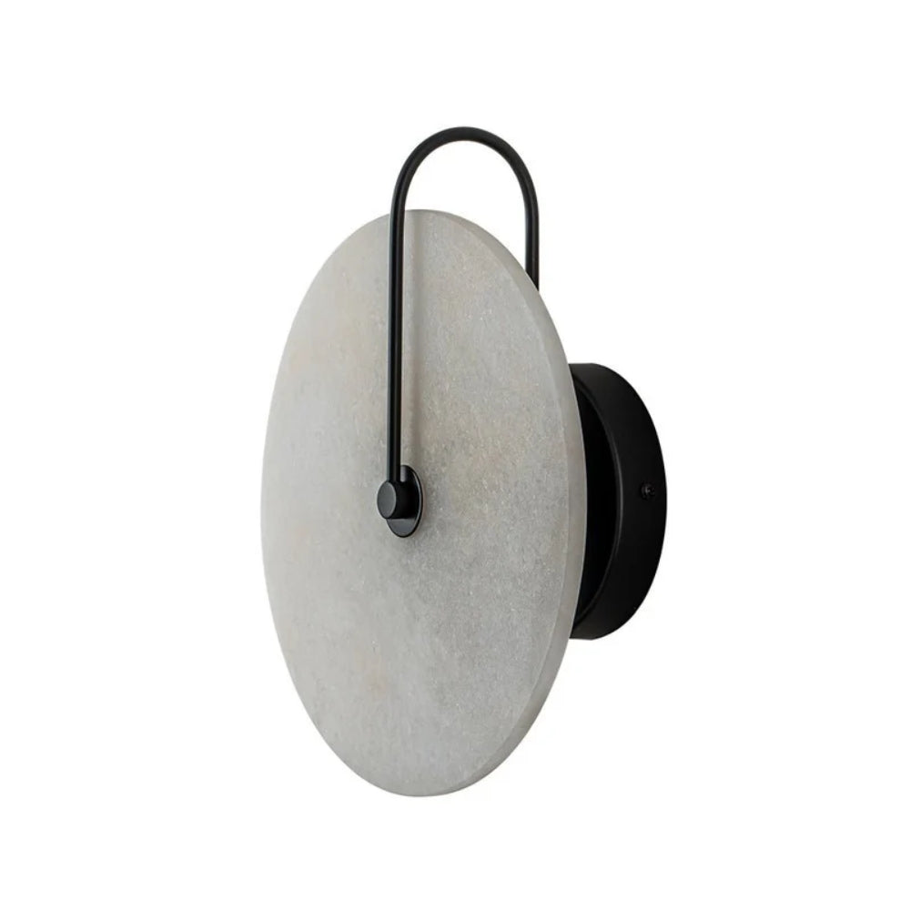 Wandleuchte im Mid-Century-Stil – LED-Leuchte mit Marmoroptik