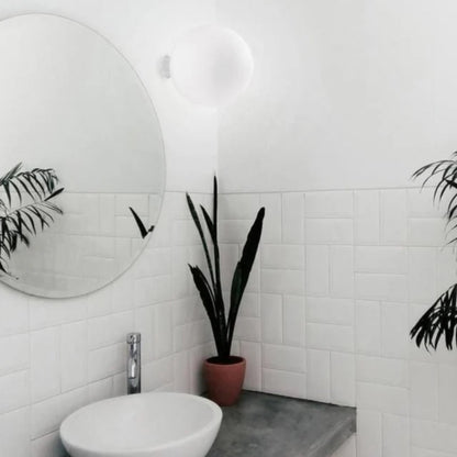 Weiße G9-Wandleuchte - IP20-Beleuchtung mit sanftem Lichtschein für Badezimmer