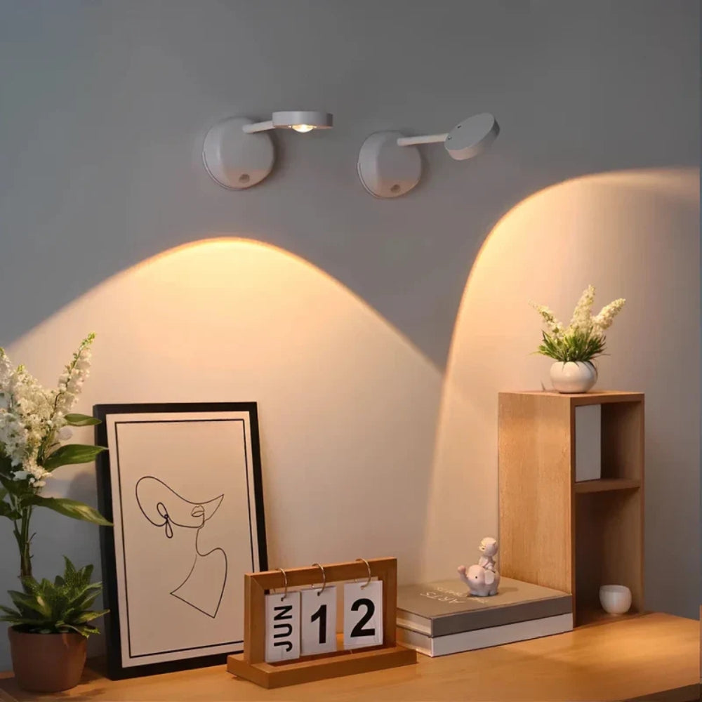 Wandleuchte Mit Bewegungssensor-Spot – Flexible Beleuchtung