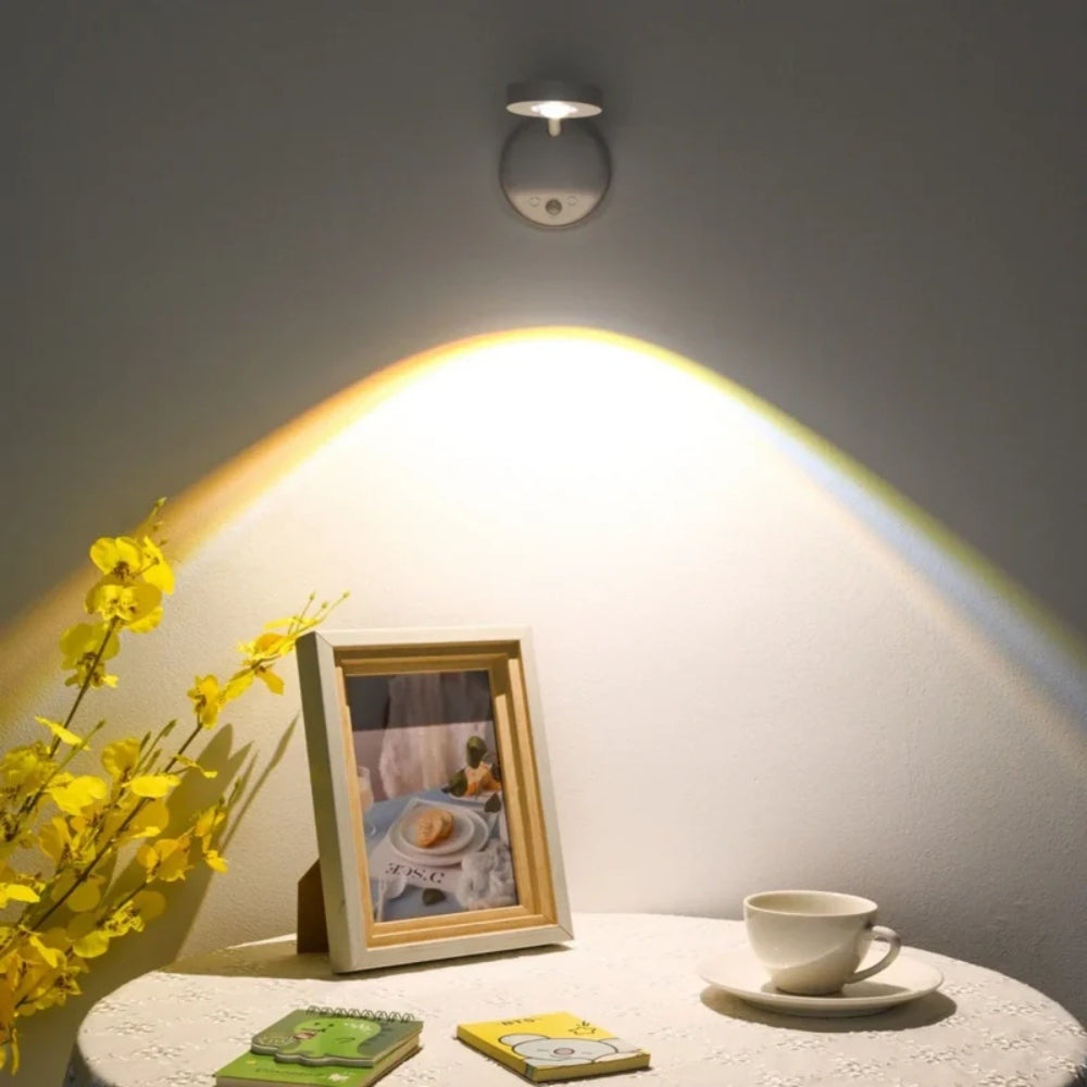Wandleuchte Mit Bewegungssensor-Spot – Flexible Beleuchtung