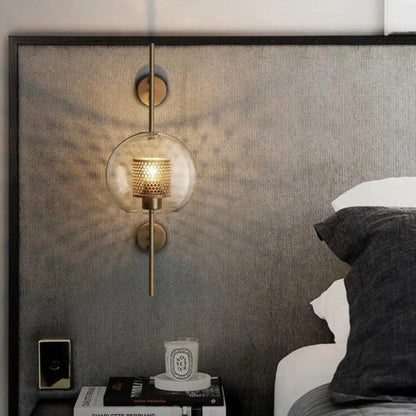 Wandleuchter mit Glasschirm - Nordisch inspirierte Akzentbeleuchtung