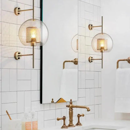 Wandleuchter mit Glasschirm - Nordisch inspirierte Akzentbeleuchtung