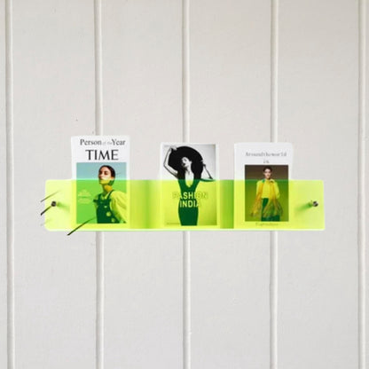 Wandmontierter Zeitschriftenhalter - schwebender Veranstalter für jeden Raum