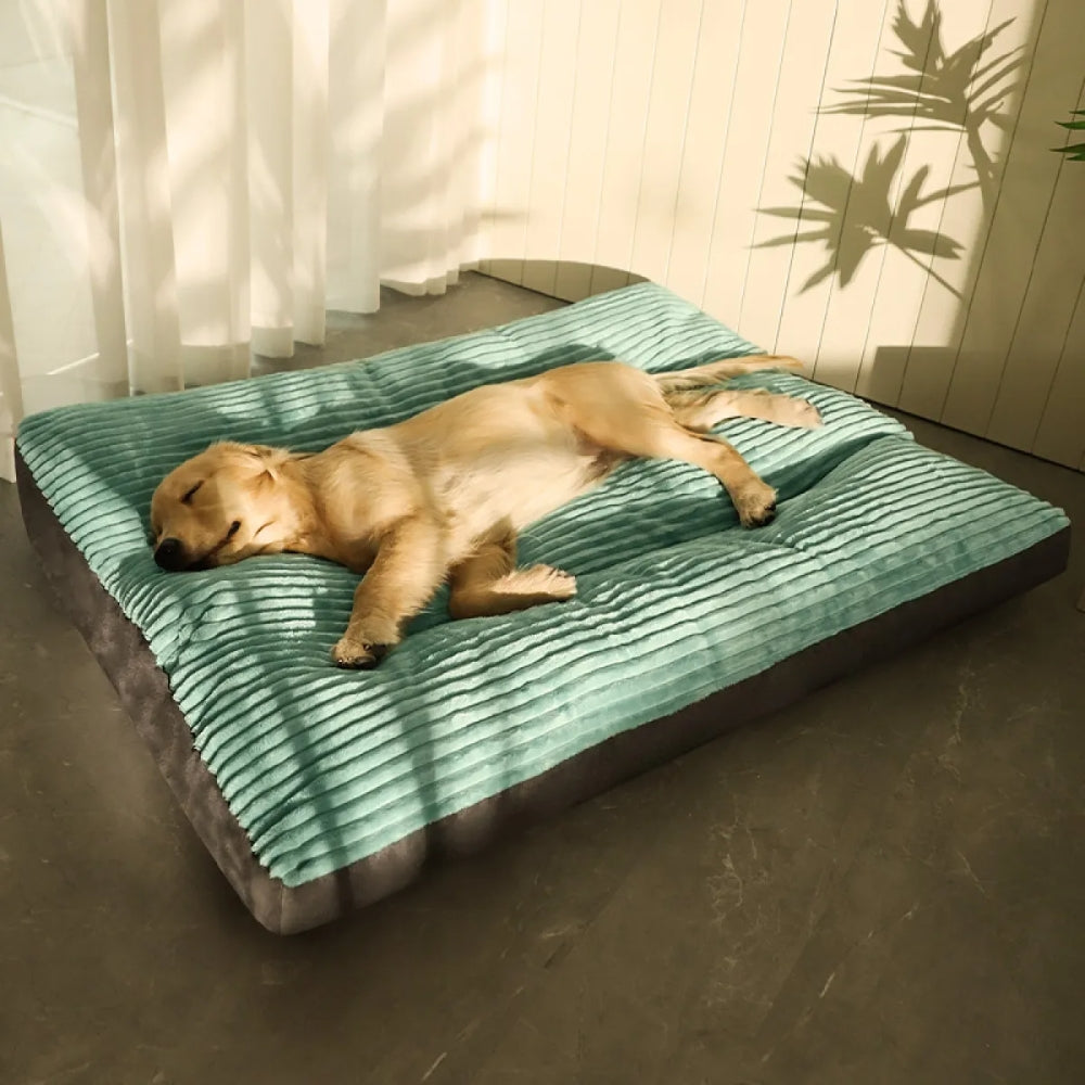 Waschbares Hundebett – Rutschfest mit Abnehmbarem Bezug