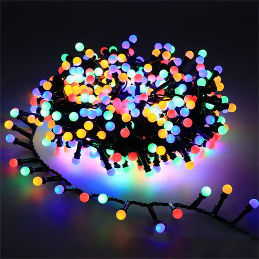 Wasserdichte LED-Lichterkette für die Wand – Lebendige Mehrfarben und Warmweiß