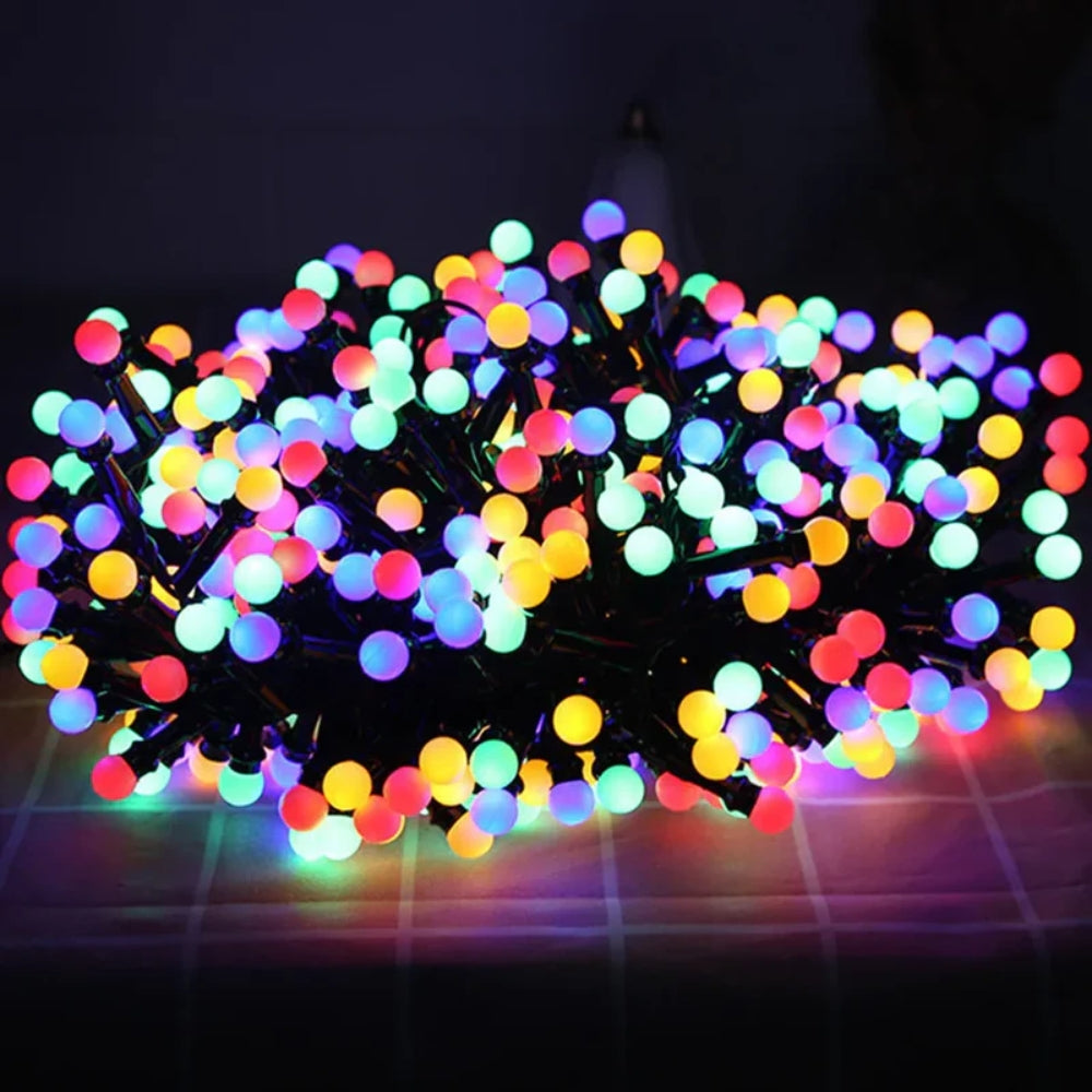 Wasserdichte LED-Lichterkette für die Wand – Lebendige Mehrfarben und Warmweiß