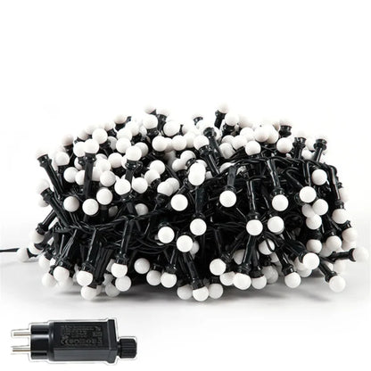 Wasserdichte LED-Lichterkette für die Wand – Lebendige Mehrfarben und Warmweiß