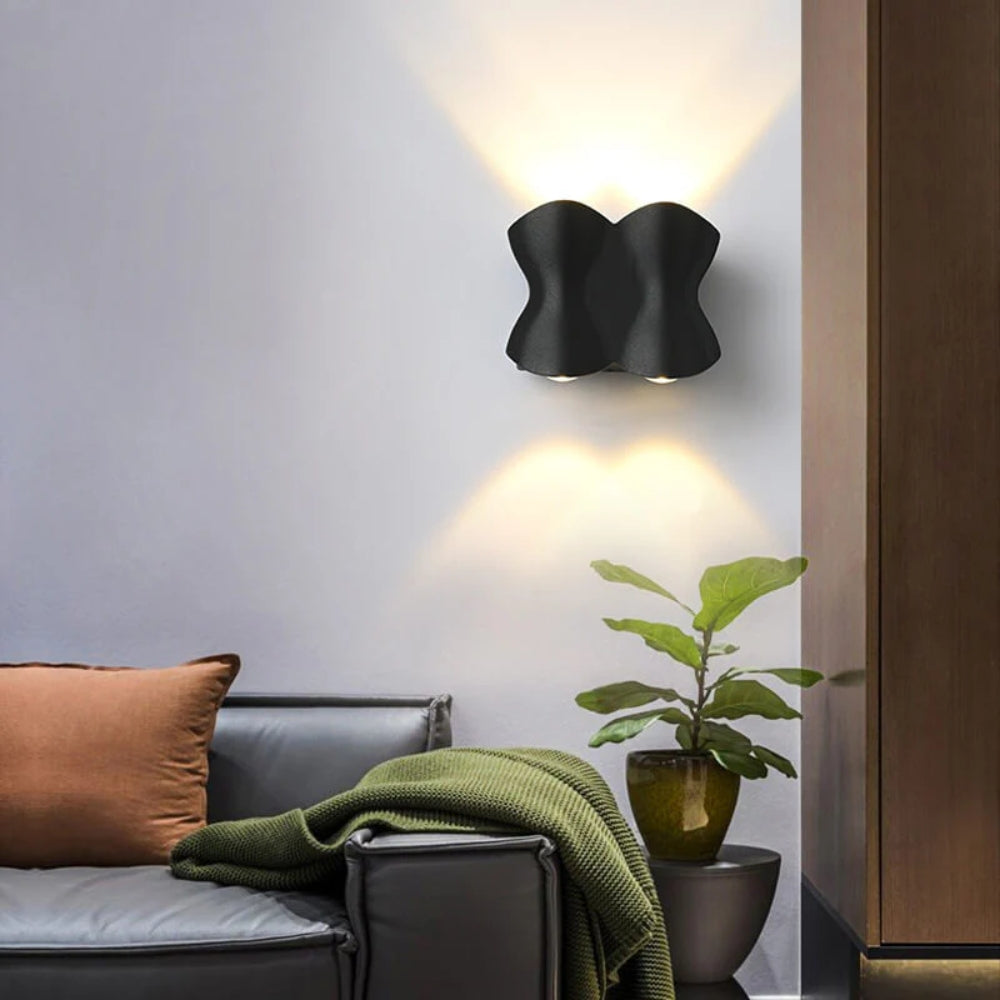 Wasserdichte LED-Wandleuchte – Schlanke Beleuchtung