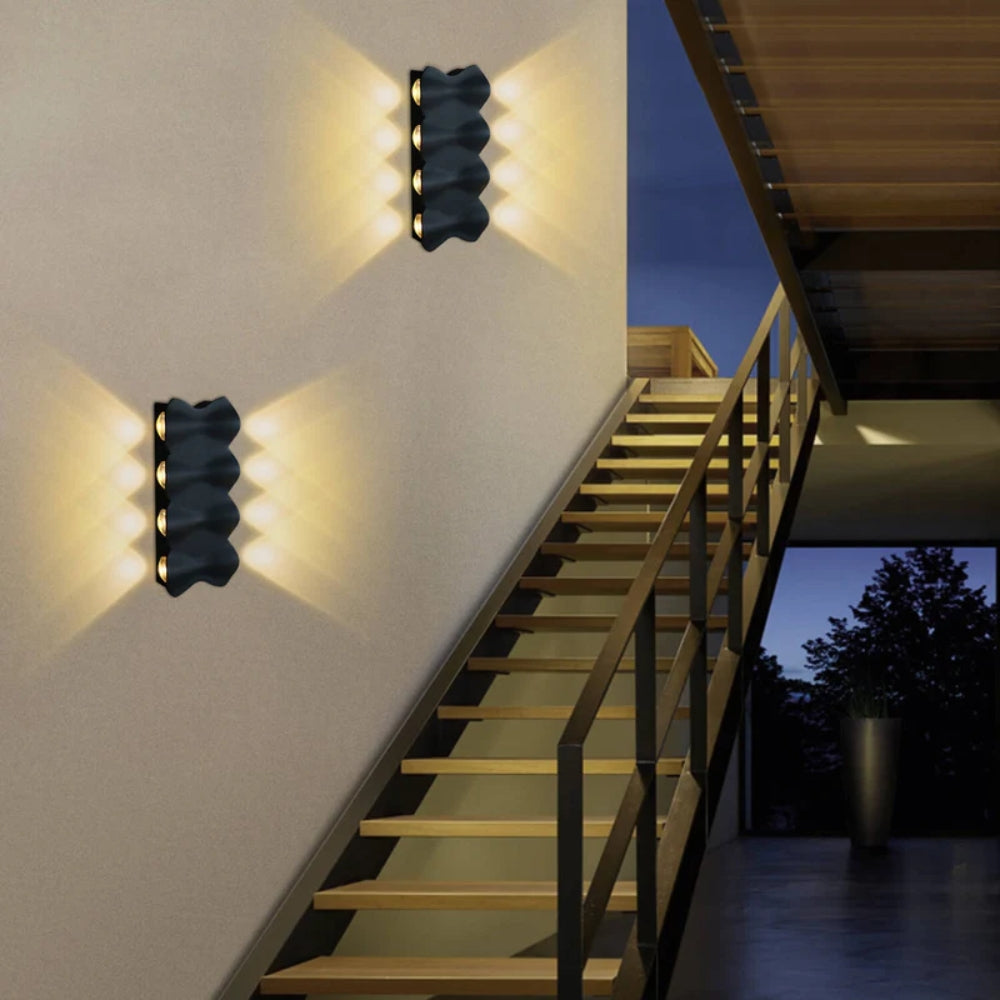 Wasserdichte LED-Wandleuchte – Schlanke Beleuchtung