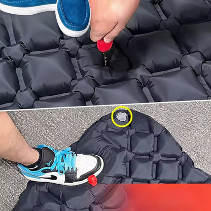 Wasserdichte Schlafmatte - Ultraleichte Wandermatratze mit integrierter Pumpe