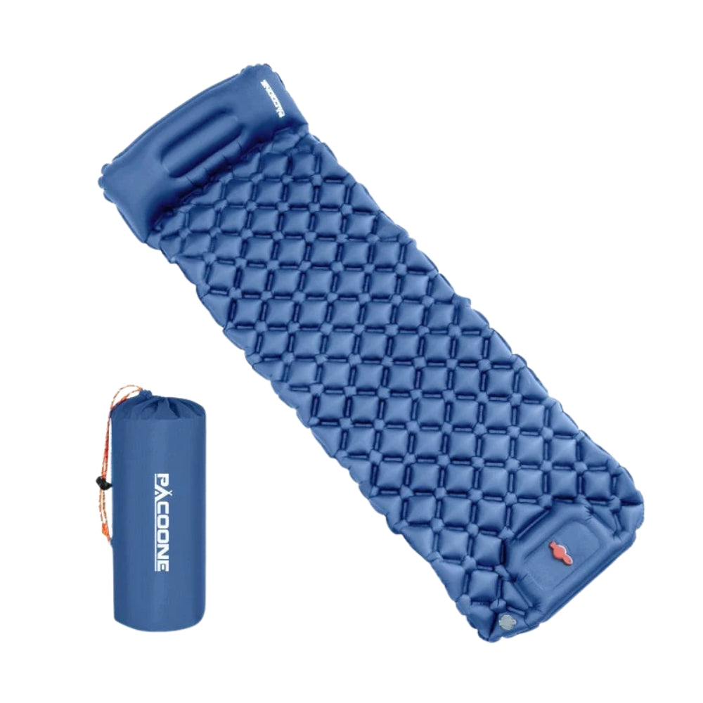 Wasserdichte Schlafmatte - Ultraleichte Wandermatratze mit integrierter Pumpe