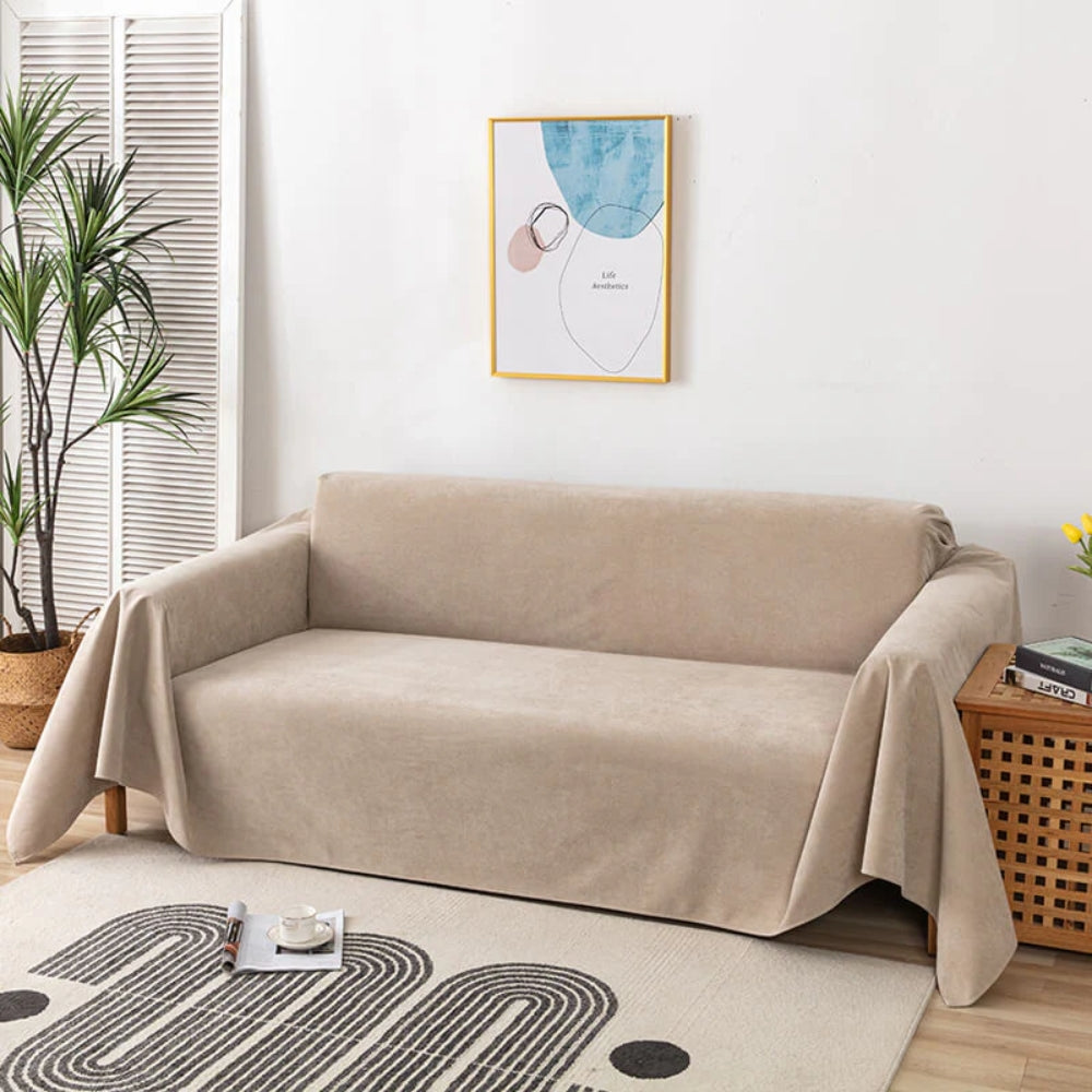 Wasserdichter Sofaschoner - weiche, rutschfeste Decke für das Wohnzimmer