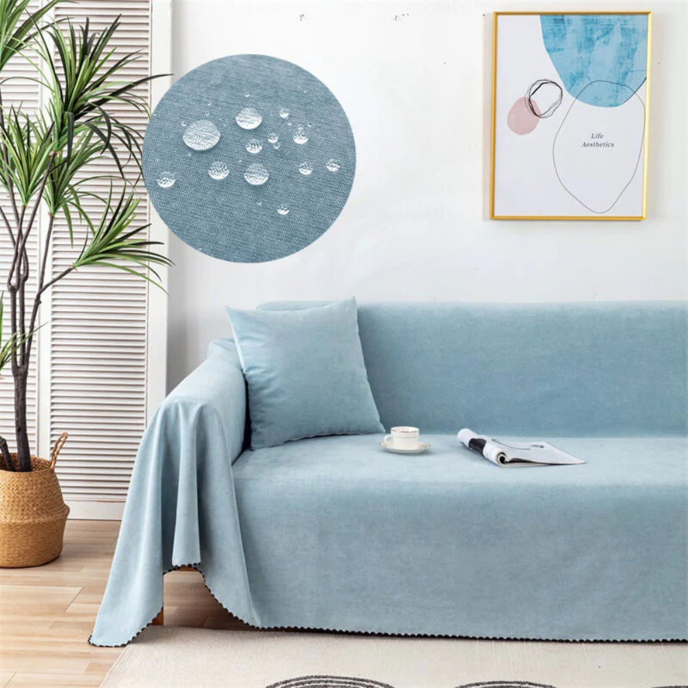 Wasserdichter Sofaschoner - weiche, rutschfeste Decke für das Wohnzimmer