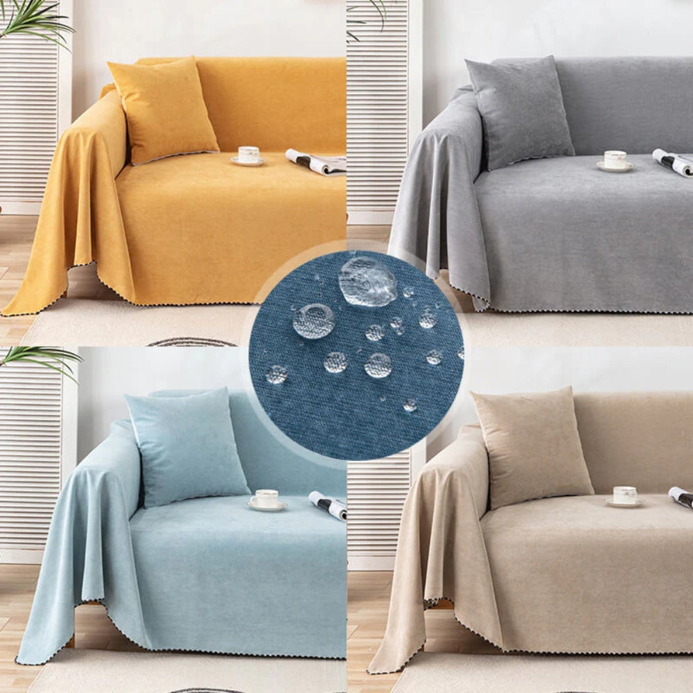 Wasserdichter Sofaschoner - weiche, rutschfeste Decke für das Wohnzimmer