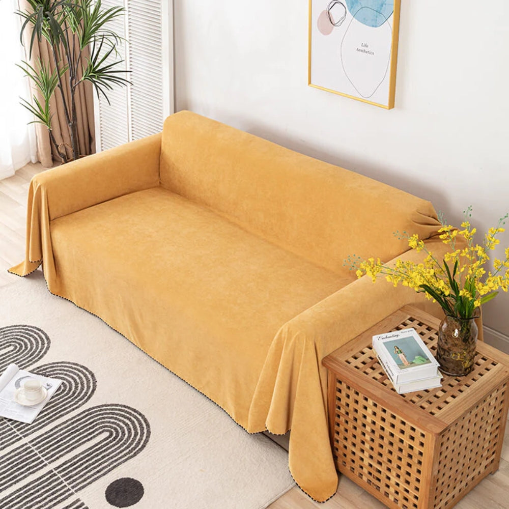 Wasserdichter Sofaschoner - weiche, rutschfeste Decke für das Wohnzimmer
